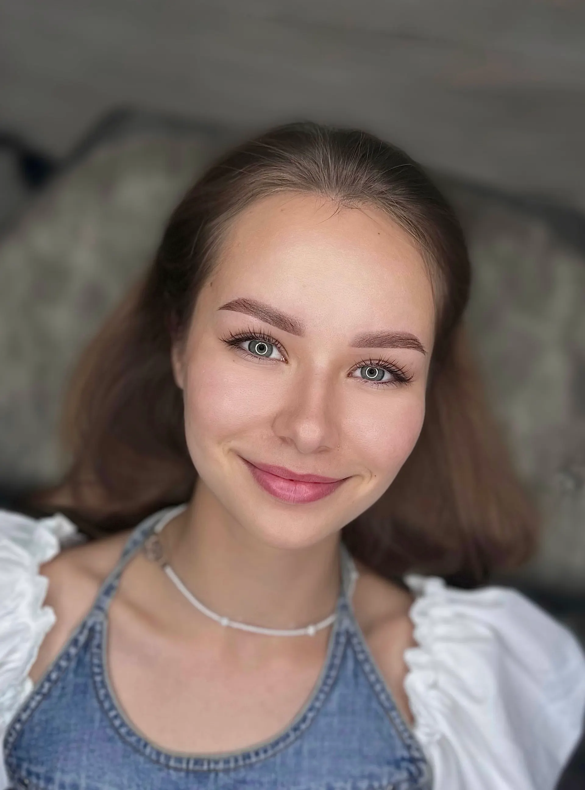 Ergebnis nach Powder Brows