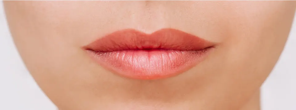 Lips after the treatment